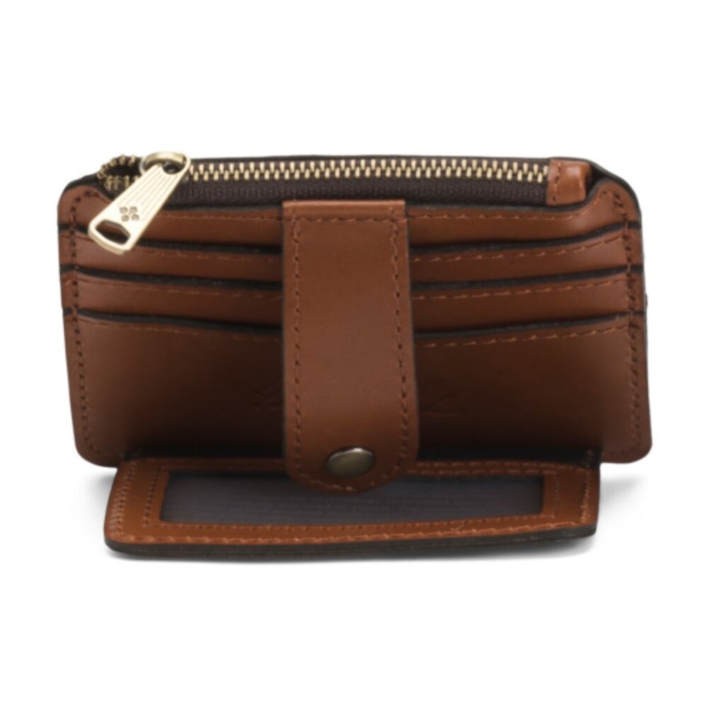 PATRICIA NASH Spring Multi Print Leather Cassis Id And Credit Card Case Wallet - Picture 4 of 4